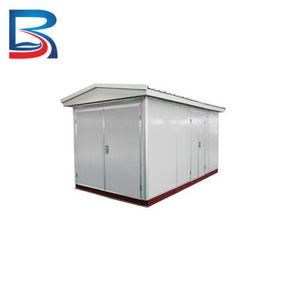 Mini Substation embalado 630 KVA inmerso en aceite para los edificios comerciales
