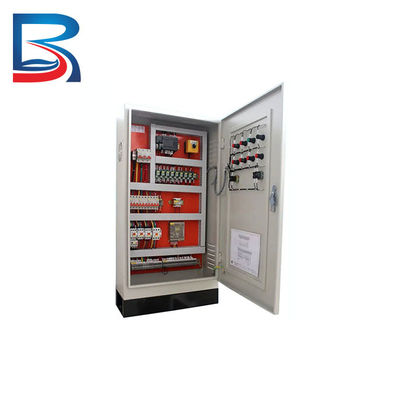 Gabinete de control eléctrico del tráfico revestido del metal de la distribución de CA la monofásico montado en la pared