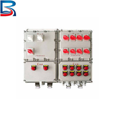 Correccionista caja de distribución eléctrica MCB 6 Way Db caja 3 fase